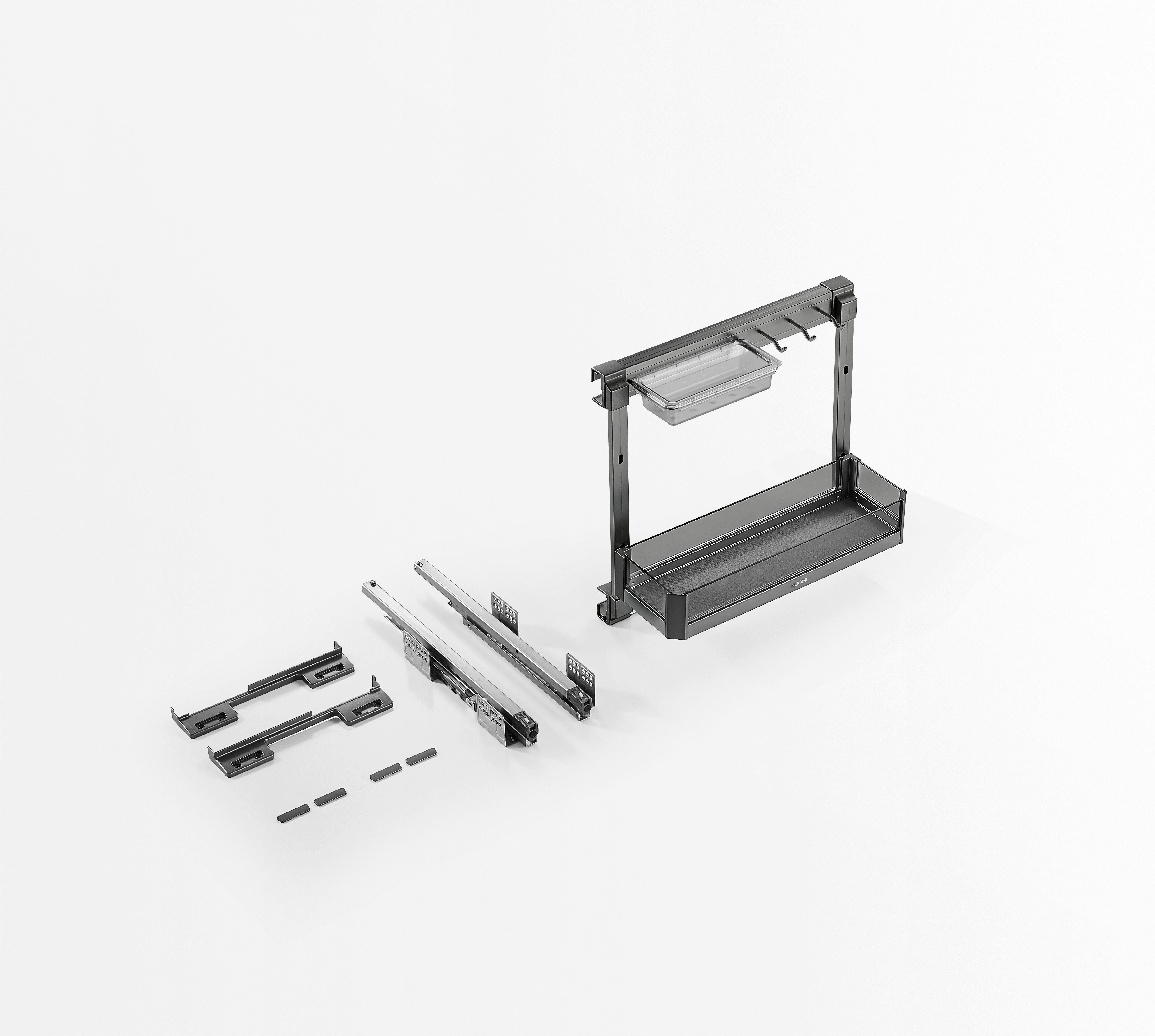 Amethyst Side Basket Under Sink