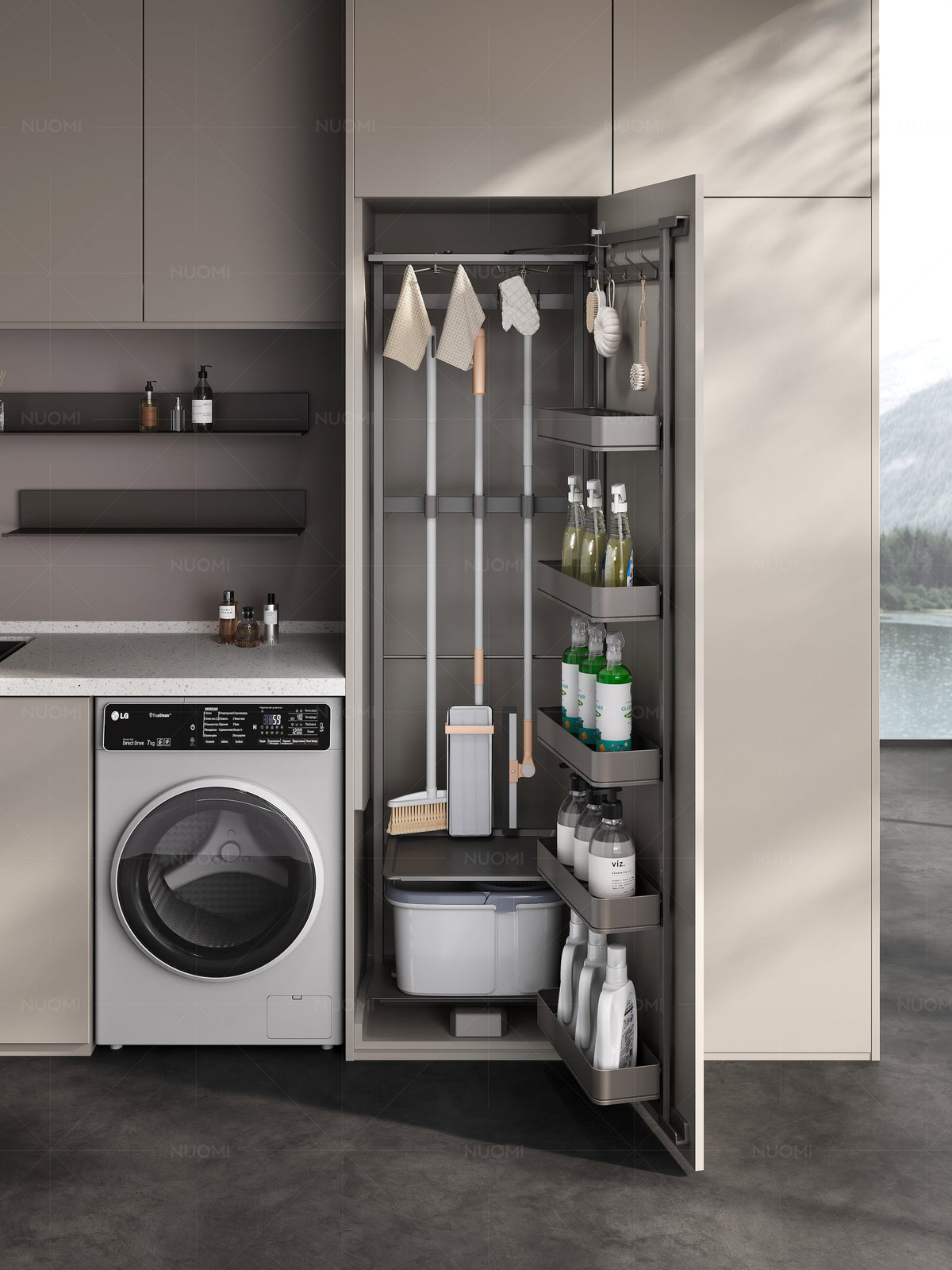 Utility Roll Out Storage Baskets