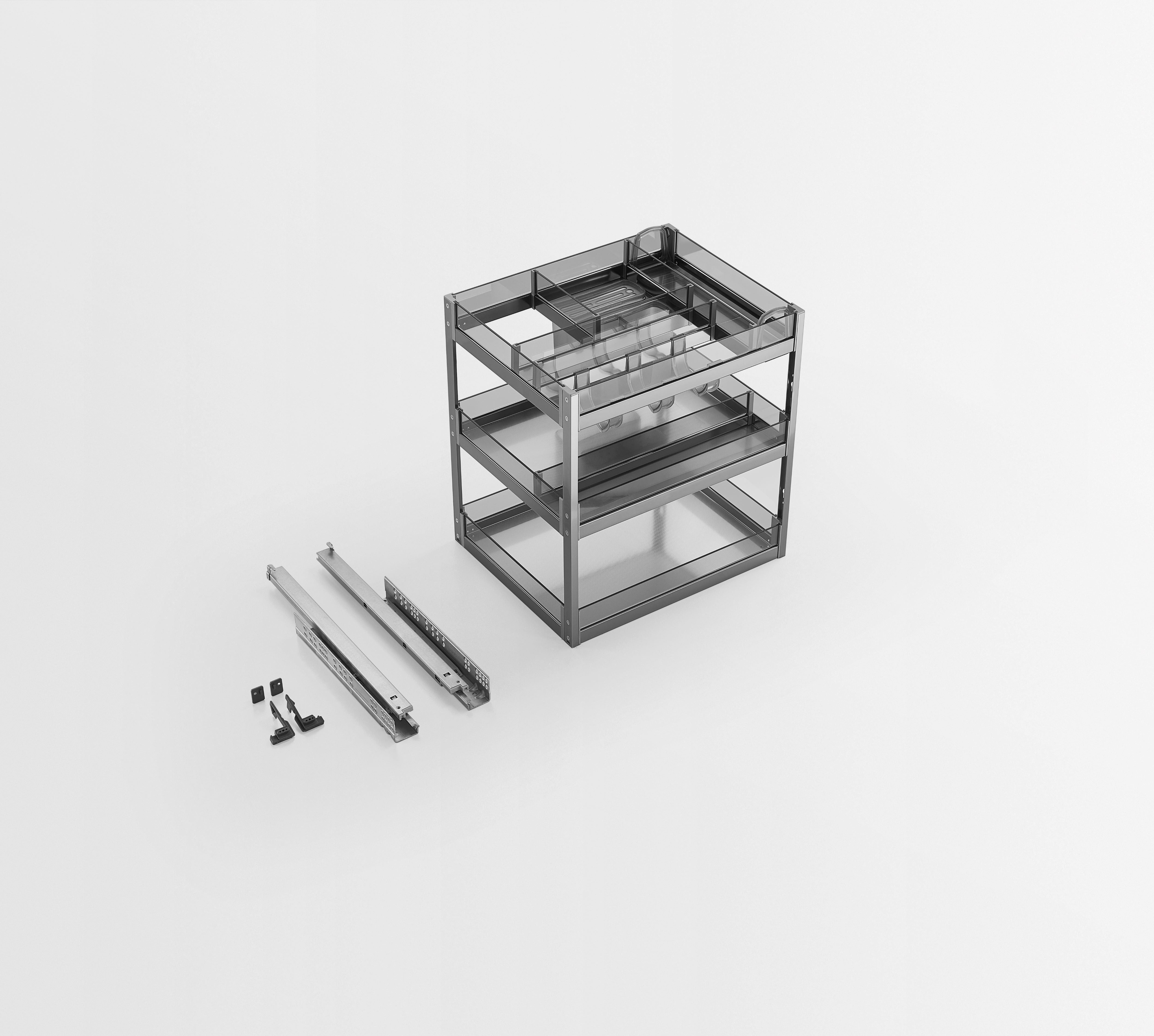 Amethyst Three Tier Multifunctional Seasoning Basket