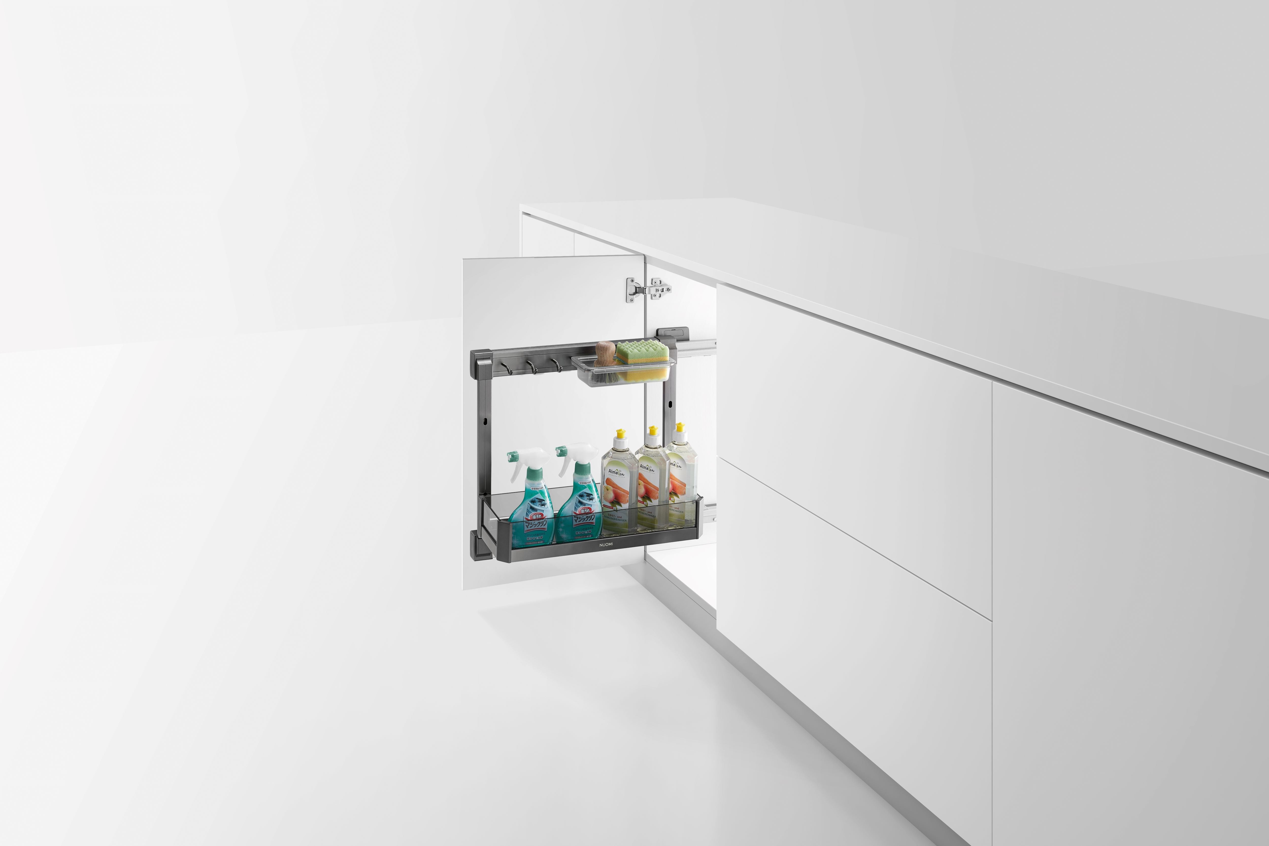 Amethyst Side Basket Under Sink