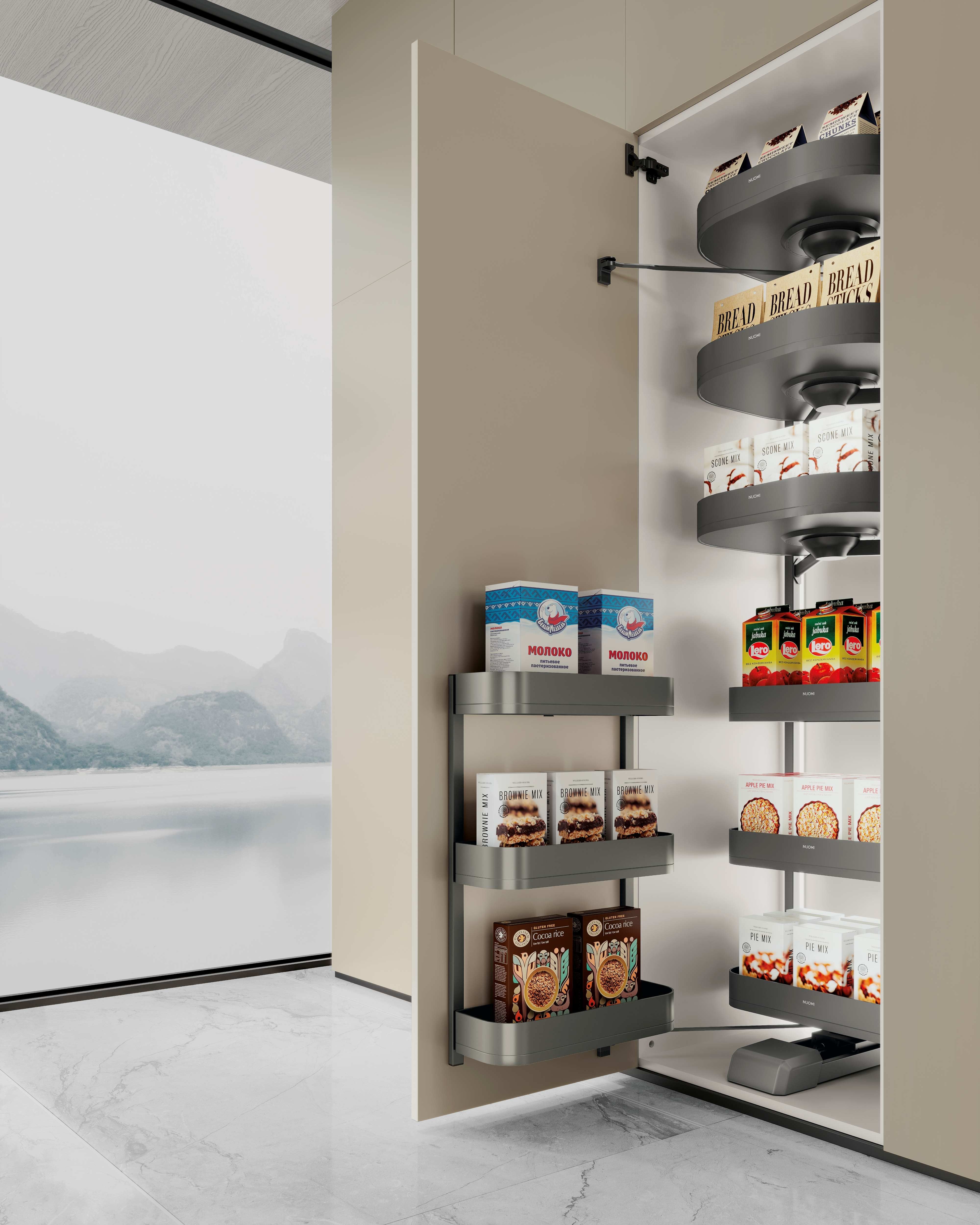 Encanto Tall Unit Rotatable Shelf