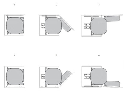 Encanto Tall Unit Rotatable Shelf