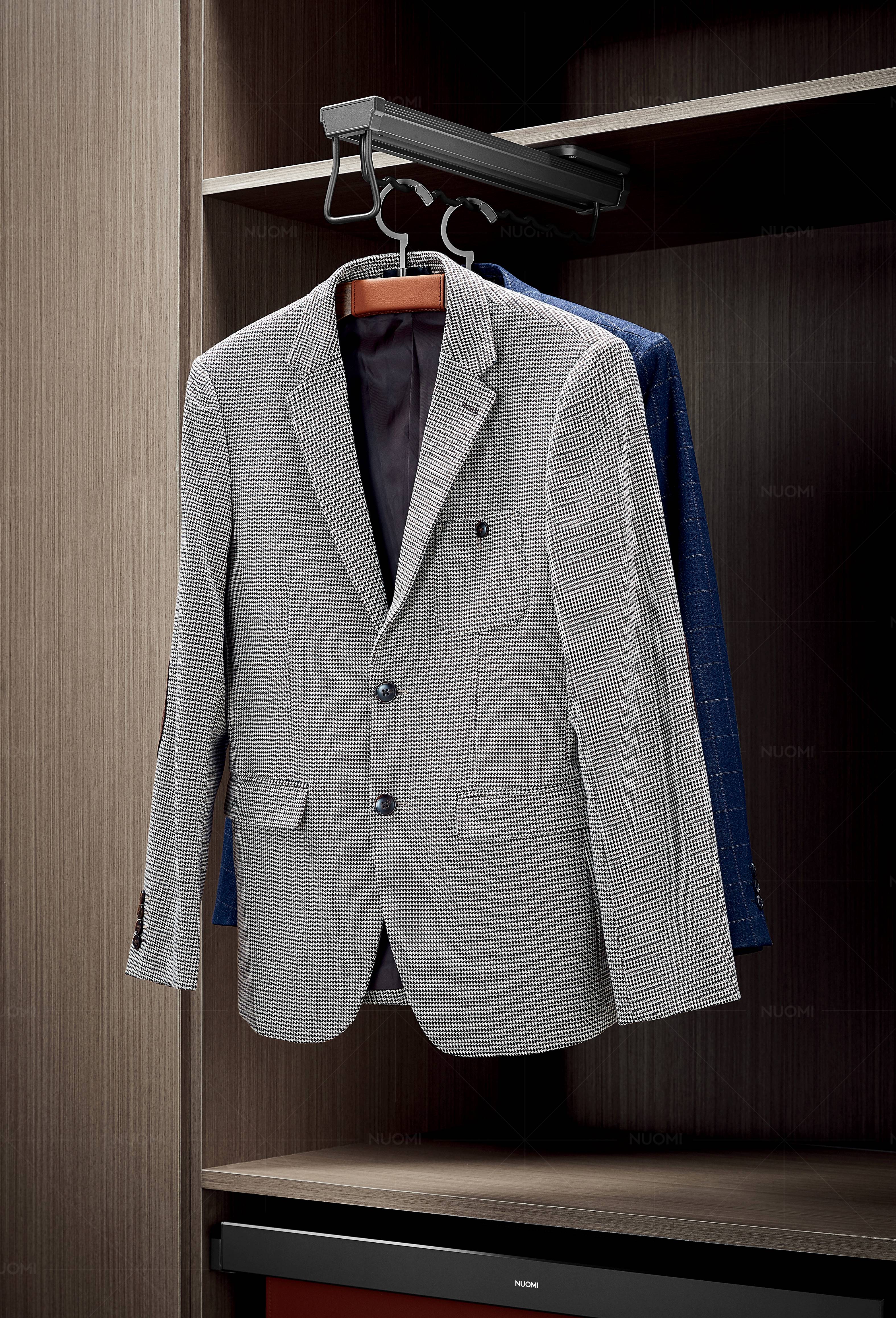 Ralphie Top Install Soft Closing Wire Clothes Rack