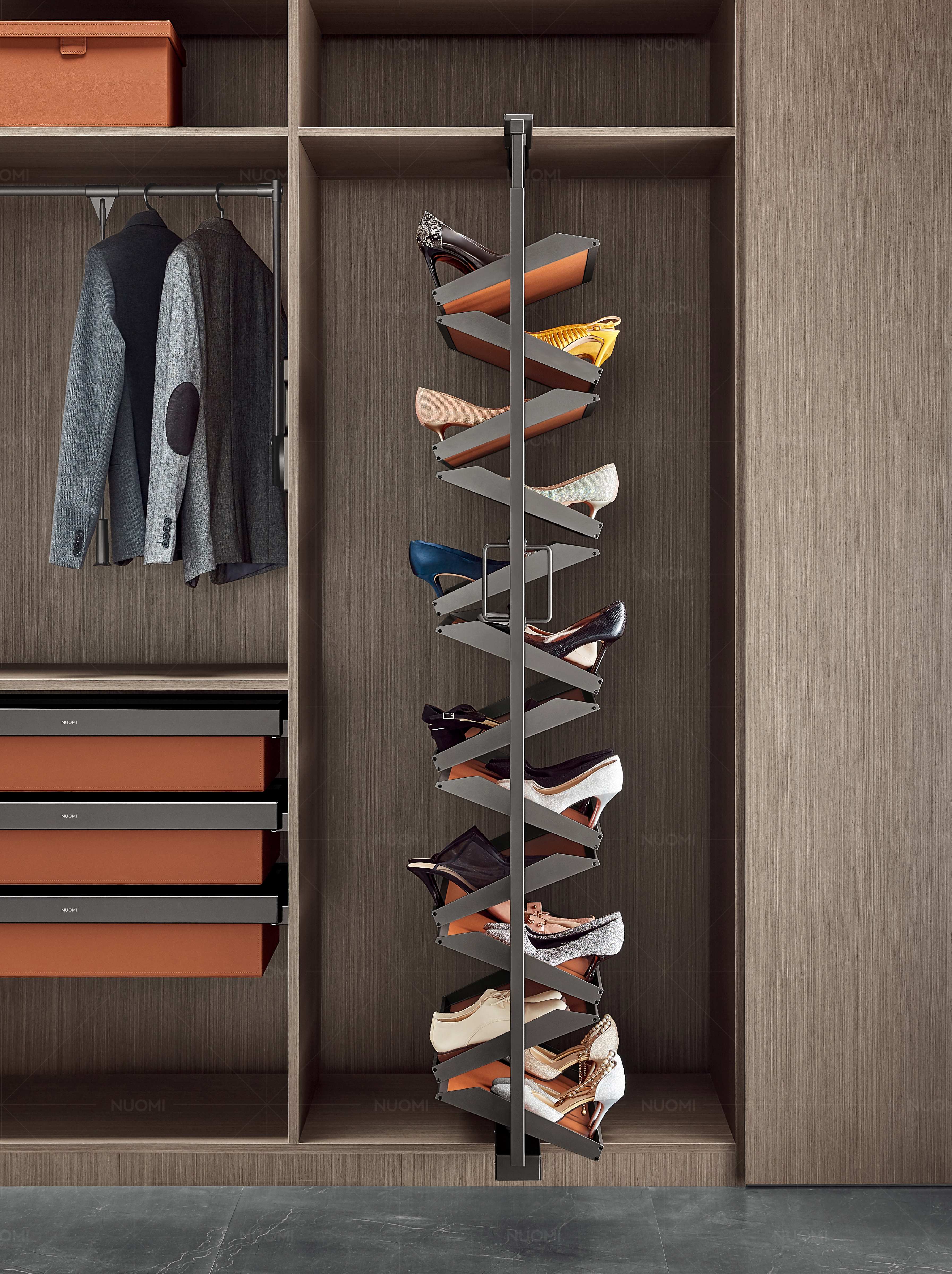 Ralphie 360 Rotatable Multi Tier Shoes Rack