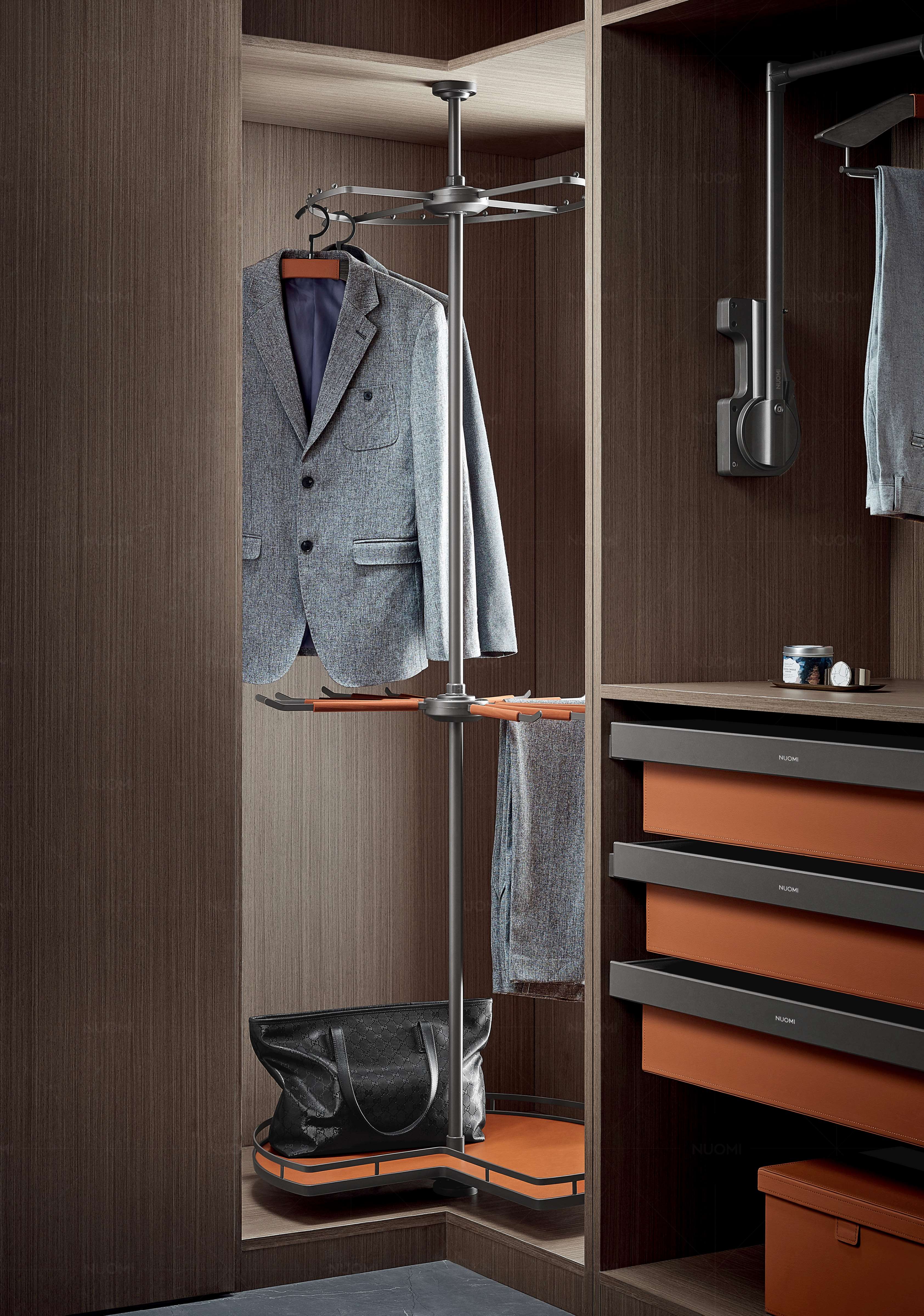 Ralphie High Rotatable Corner Shelf